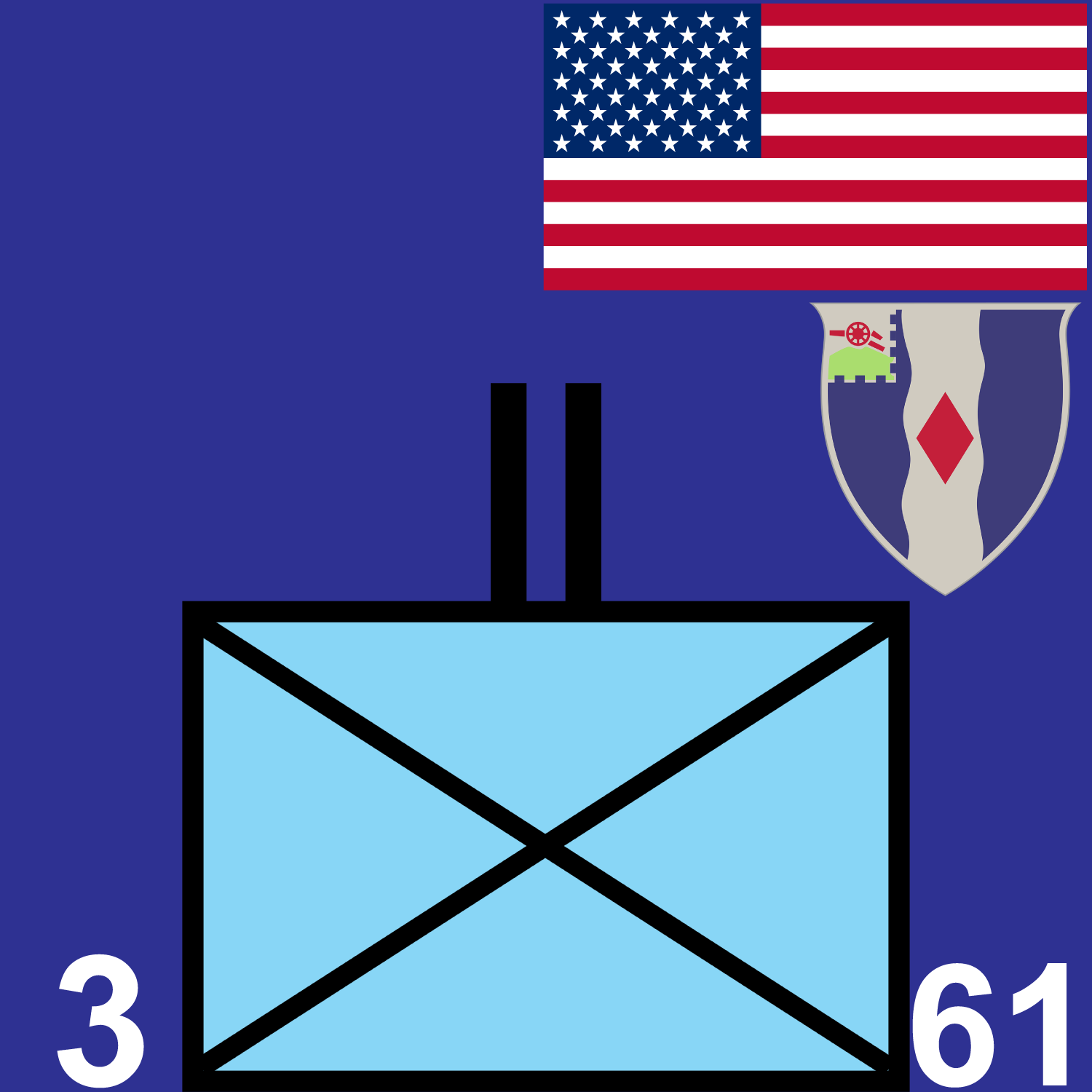 3d Battalion, 61st Infantry Regiment icon